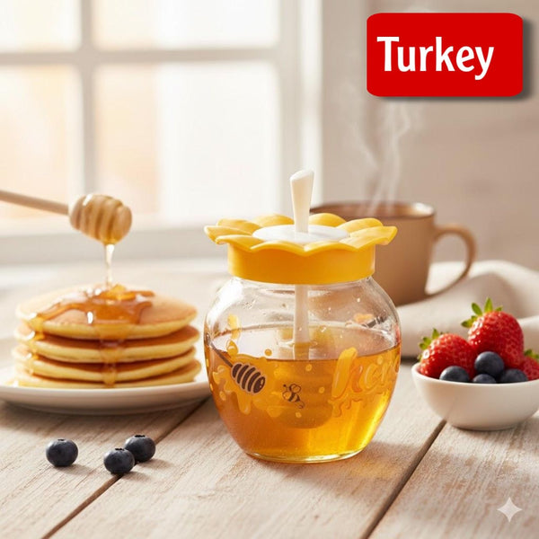 برطمان عسل تركى بالملعقة L-180
