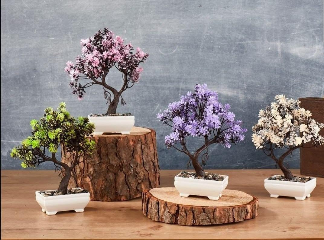 فازة ورد شجرة السعادة 5635