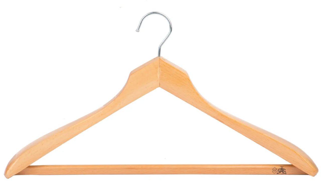 ساس شماعة خشب كورة بدلة