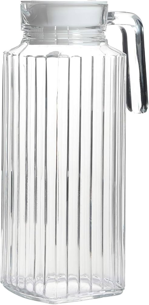 لومينارك دورق ماء مضلع شفاف 1.3 لتر