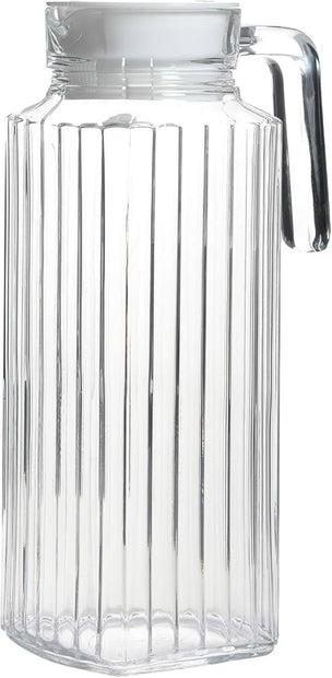 لومينارك دورق ماء مضلع شفاف 1.3 لتر