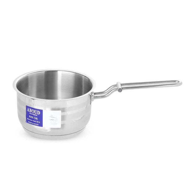 Aboud Stainless Steel Pot with Lid - Sizes from 16 to 30 cm 