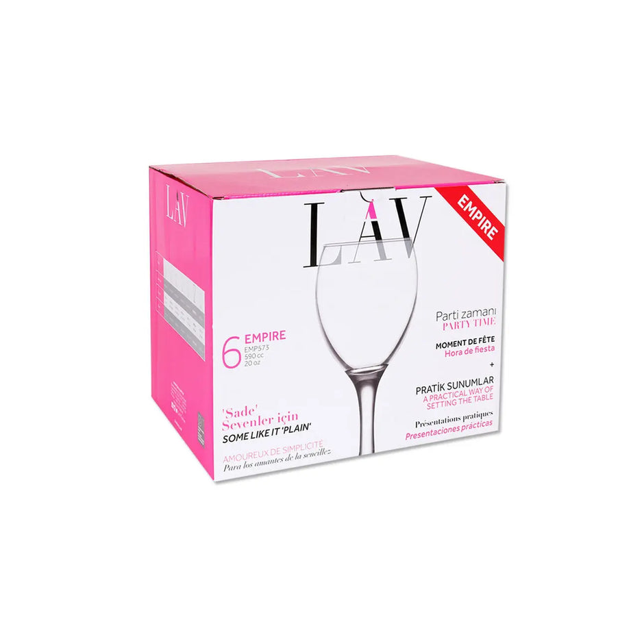 Lav Espral glass set 590ml