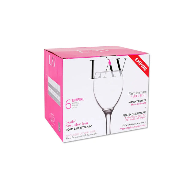 Lav Espral glass set 590ml