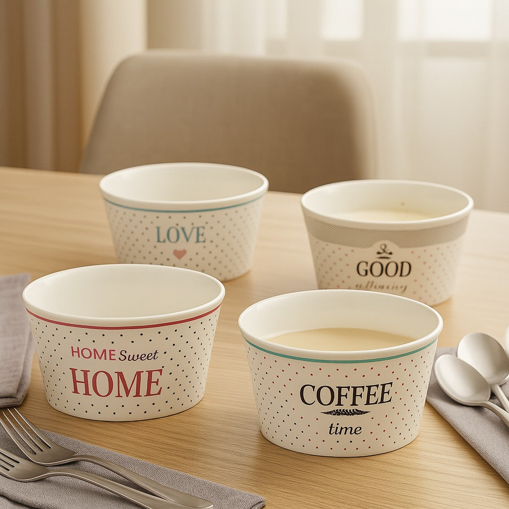 بولة بورسيلين مزخرفة منقطة