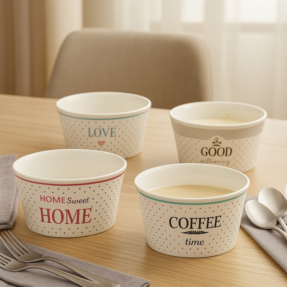 بولة بورسيلين مزخرفة منقطة