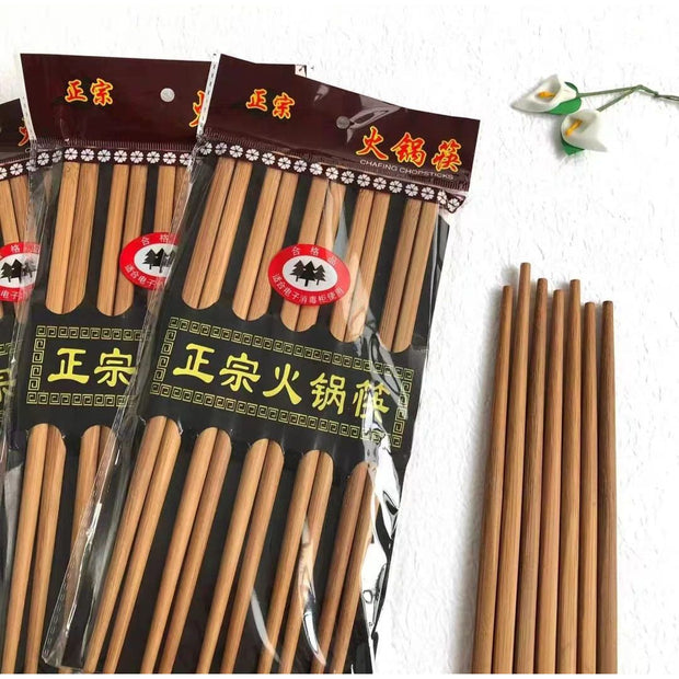 Chinese Chopsticks 20pcs - Noodle Chopsticks