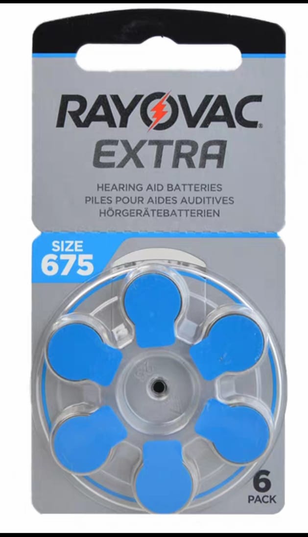 بطارية سماعة اذن 675- RAYOVAC EXTRA
