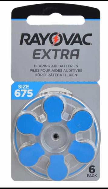 بطارية سماعة اذن 675- RAYOVAC EXTRA