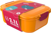 ام ديزاين لانش بوكس فريسكو 2.1 لتر - M Design Fresco™ Lunch Box 2.1 L+ Free Cutlery