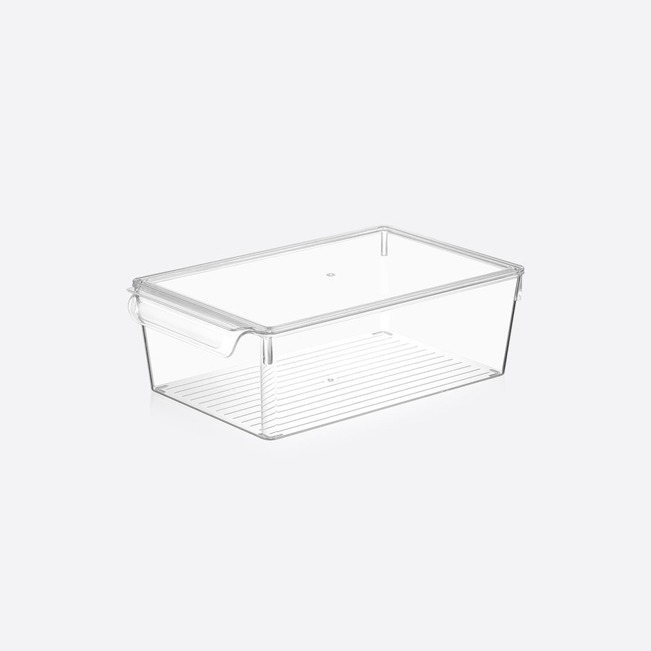 Dunia Acrylic Fridge Organizer with Cover Model 7442