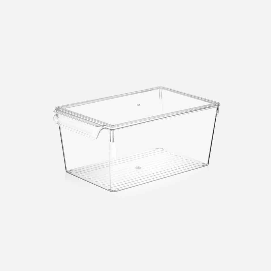 Dunia Acrylic Fridge Organizer with Cover Model 7443