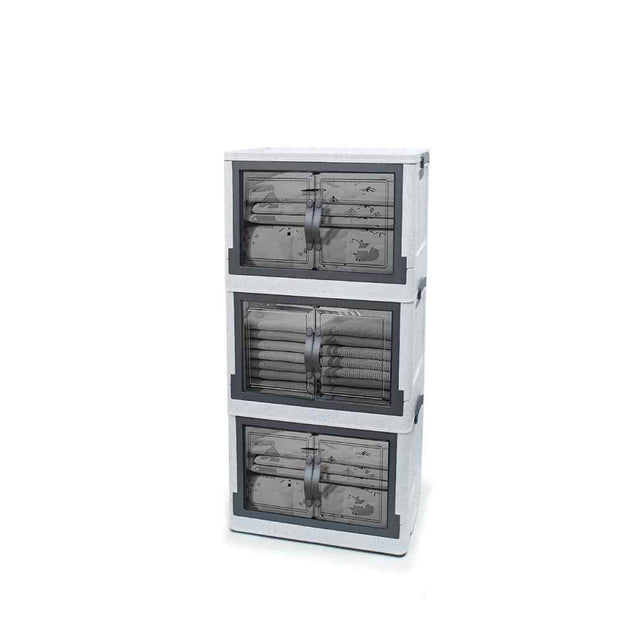 National Prime Mini Elite 3-Deck Wardrobe