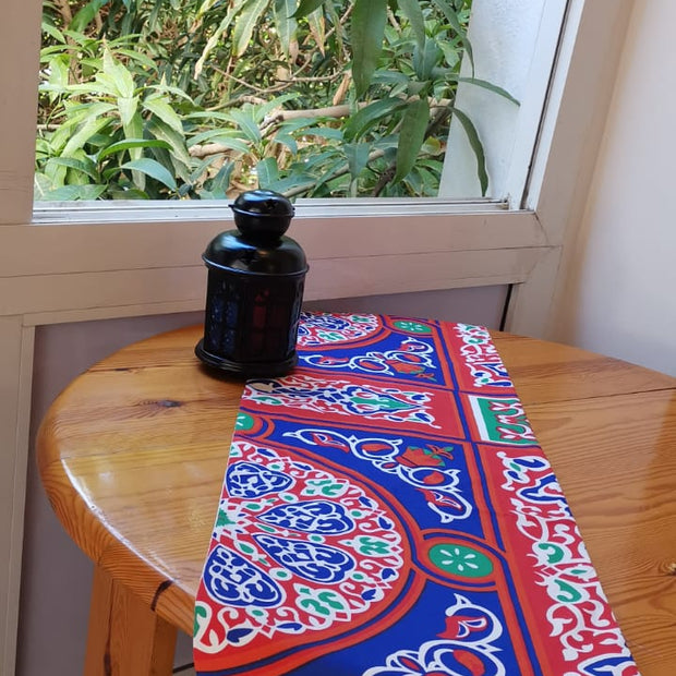 رانر ترابيزة رمضان خيامية متعدد الالوان 30*150سم