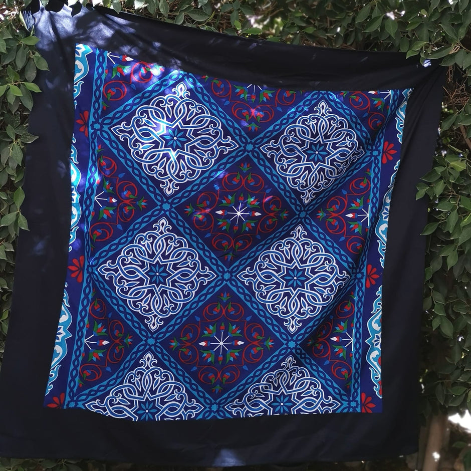 مفرش ترابيزة رمضان خيامية متعدد الالوان