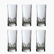 ار سى ار طقم كوب اوريا 6ق 320 مل - RCR / Aurea Set of 6 Large Tumblers 320 ml
