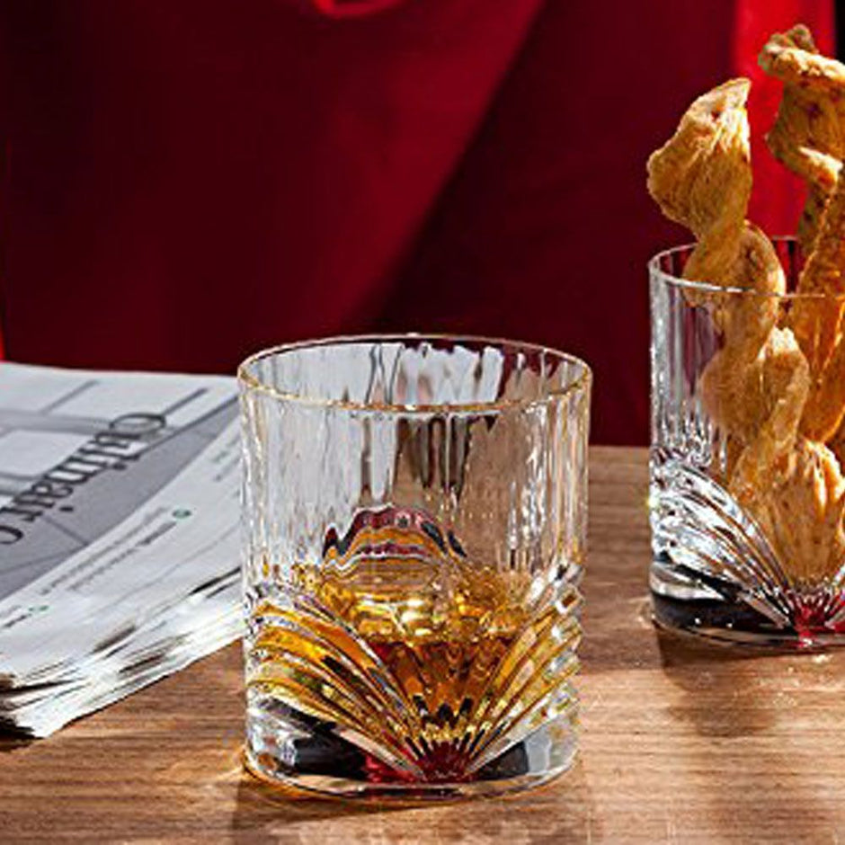 ار سى ار طقم كوب أوريا 6ق 280 مل - RCR Aurea Set of 6 Med. Tumblers 280 ml