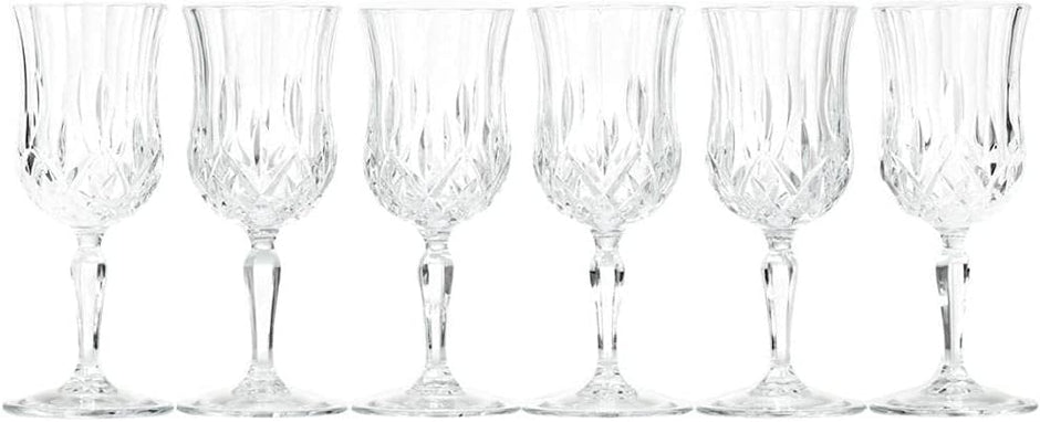 ار سى ار طقم كاس اوبيرا 6ق 230 مل - RCR Opera Glass Set, 6 Pieces, 230ml