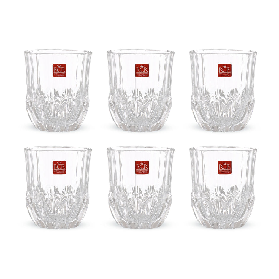 ار سى ار اداجيو طقم 6ق - RCR / Glass ( Stack Set of 6 Adagio 350 ml )