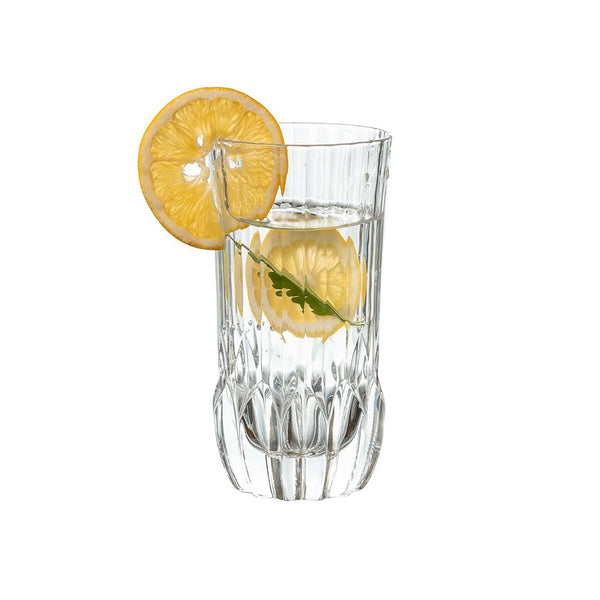 RCR Adagio Classic Crystal Hi-Ball Tumbler Glass Set Clear 400ml - 6 pieces