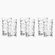 ار سى ار طقم كوب لاروس 6ق 360 مل - RCR / Laurus Set of 6 Tumblers 360 ml