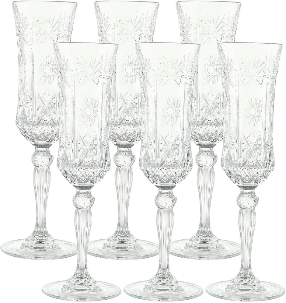 160 ار سى ار طقم كاس لاكسر 6ق مل - RCR / Glass ( Luxor Set of 6  160 ml