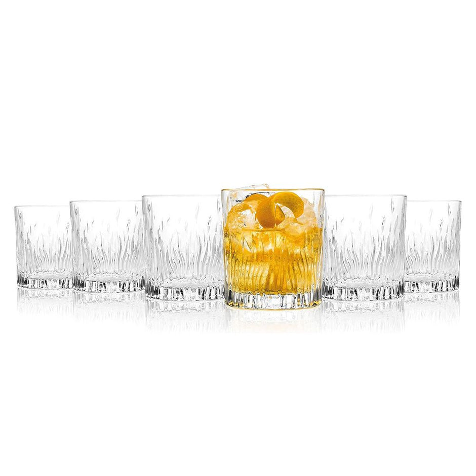 ار سى ار طقم كوب فاير 6ق 240 مل - RCR / Glass ( Fire Set of 6 Tumblers 240 ml