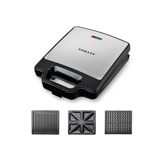Sokany Sandwich Maker 1400 Watt Model SK-BBQ-852