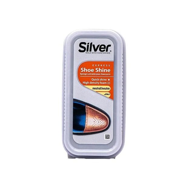 سيلفر أسفنجة شفاف - Silver Instant Shine Shoe Sponge – Neutral