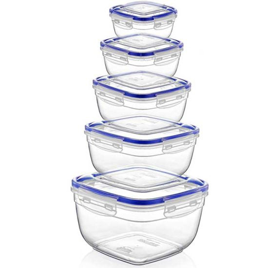 دنيا طقم علب ثلاجة 5ق مربع موديل 30139