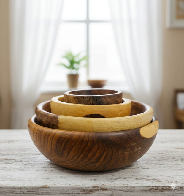 Deep serving dish, sizes (15-35 cm), per piece
