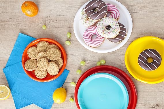 Mintra Small Plastic Plate Colors - 99051