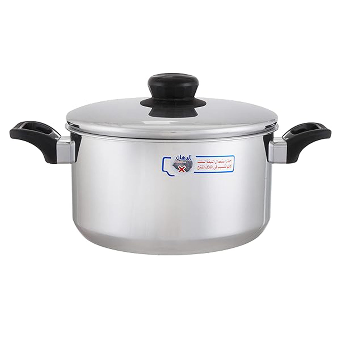 Aluminum paint pot with bakelite handle, 16-24 cm