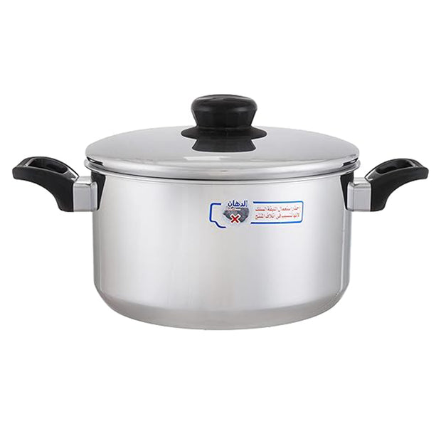 الدهان حلة الومنيوم يد بكاليت 16-24 سم