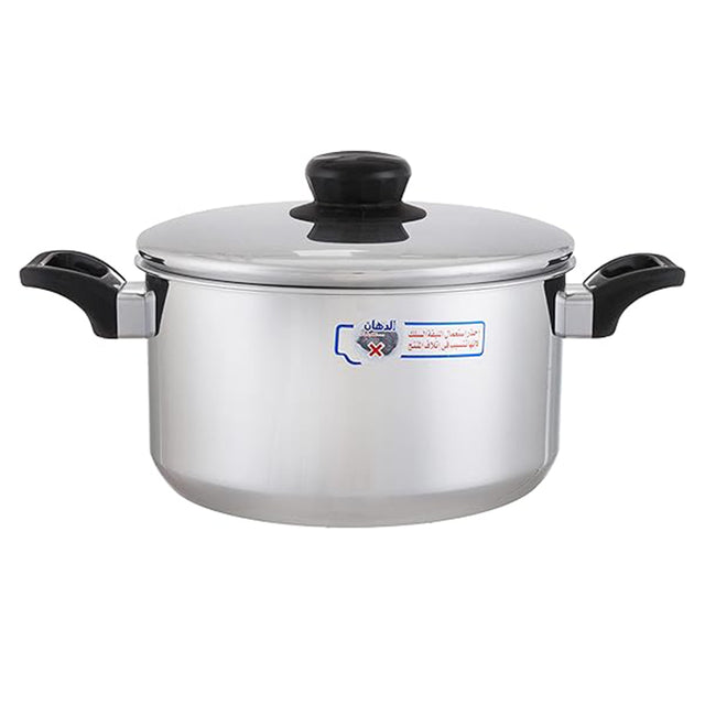 Aluminum paint pot with bakelite handle, 16-24 cm