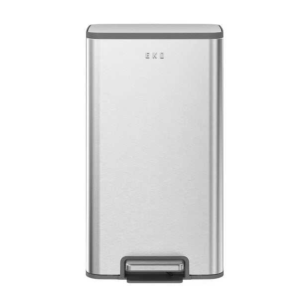 ايكو سلة مهملات ستانلس 30 لتر مربعة بدال