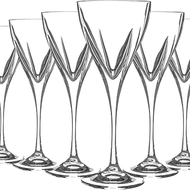 ار سى ار طقم كاس فيوجن الوان 6ق 250 مل -RCR Fusion Color Cup Set, 6 Pieces, 250ml