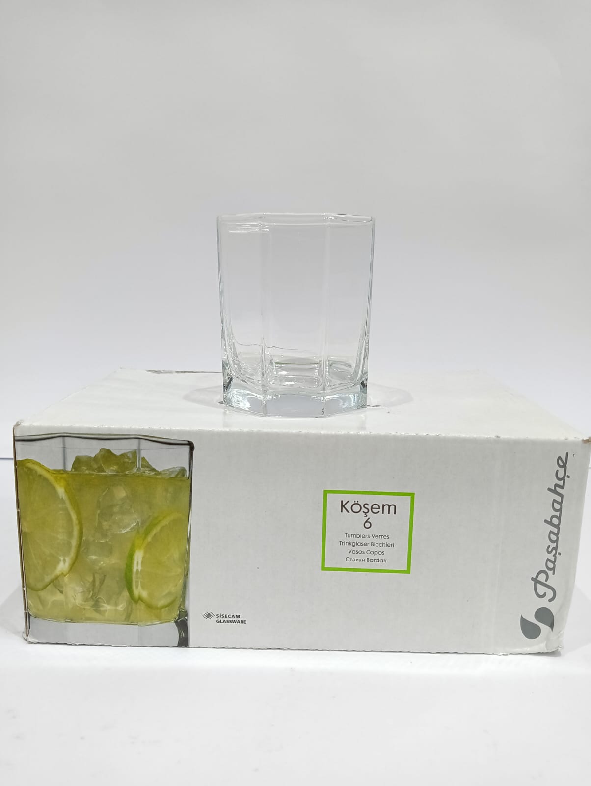 Pacabahce KOSEM 6-piece cup set 205 ml
