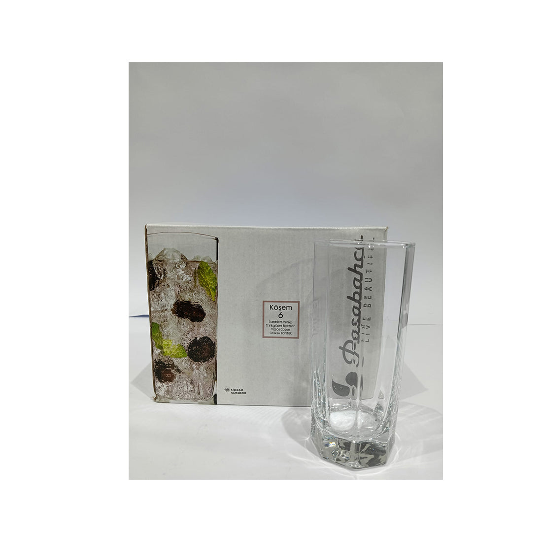 Pacabahce KOSEM 6-piece shop set 260 ml.