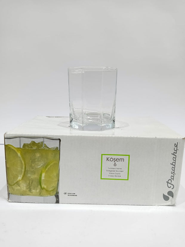 Pacabahce KOSEM 6-piece cup set 205 ml