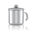 Noval aluminum milk pot with stainless steel handle (14-16 cm)