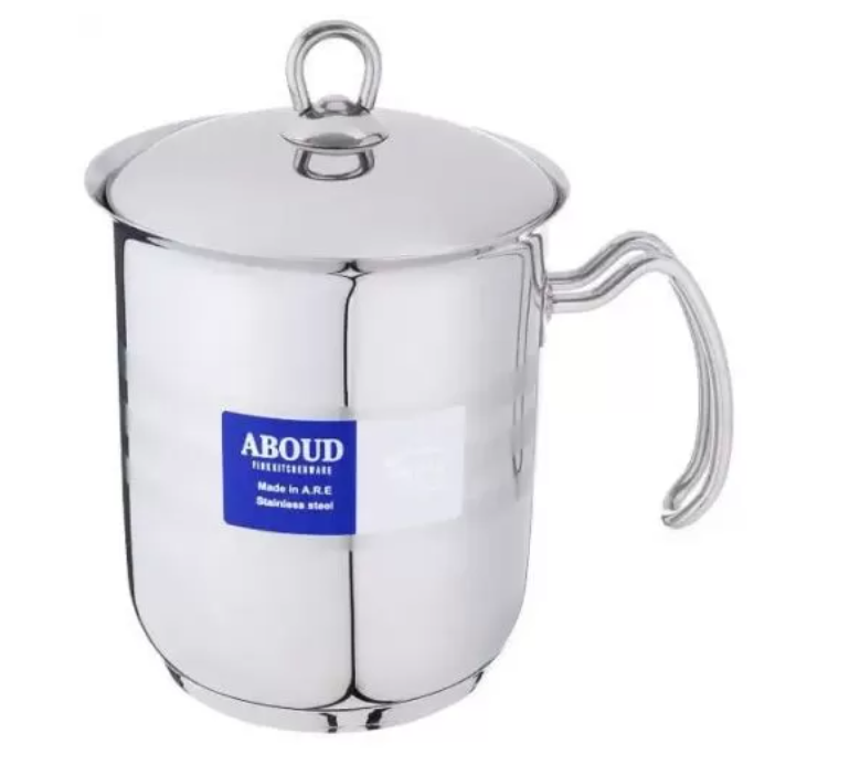 Aboud Labana with Stainless Steel Cover, 14 cm 