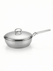Aboud Stainless Steel Pot with Lid - Sizes from 16 to 30 cm 