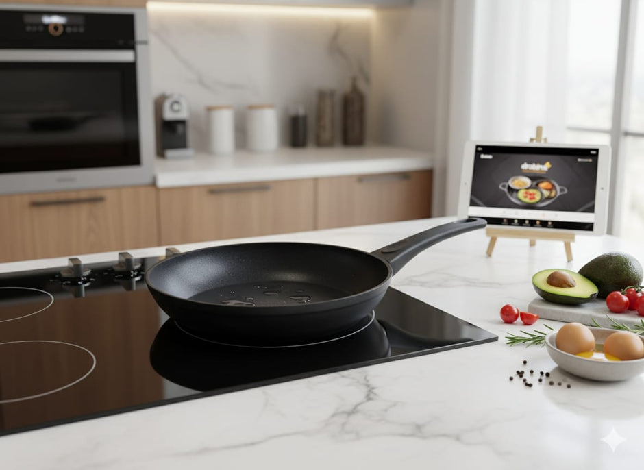 دروبينا مقلاية جرانيت بمقاسات من 18 الى 32 سم بالقطعة