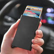 Aluminum Smart Card Holder for Men and Women, 6-Card Capacity