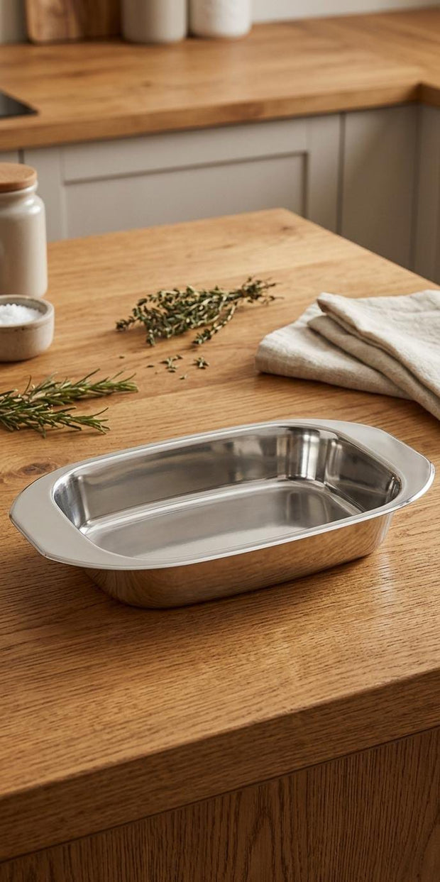 Aboud Stainless Steel Pot with Lid - Sizes from 16 to 30 cm 