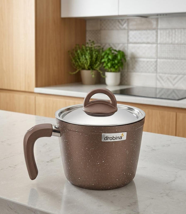 Drupina granite saucepan, 16 cm