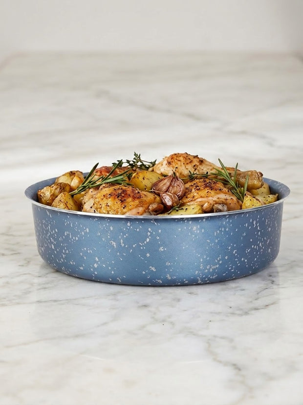 Trovall Premium Granite Oven Tray Blue