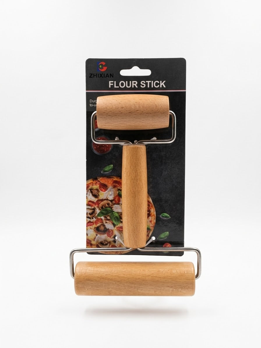 Imported Wooden Double Rolling Pin 2*1
