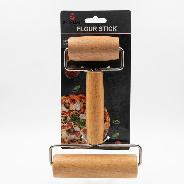 Imported Wooden Double Rolling Pin 2*1